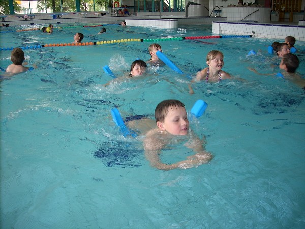 Plavání v Jičíně 2008