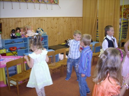 Taneční v MŠ - podzim 2008