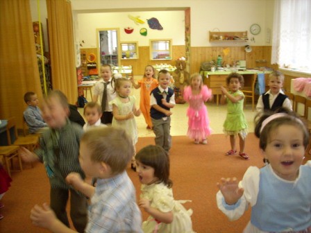 Taneční v MŠ - podzim 2008
