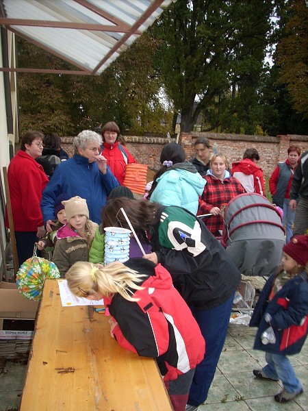 Cesta strašidel a duchů 27.10. 2009