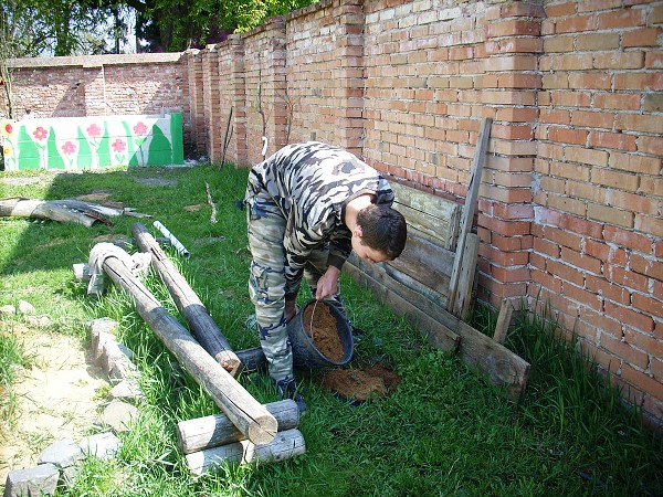 Poslední úpravy Zahrada poznání - duben 2010