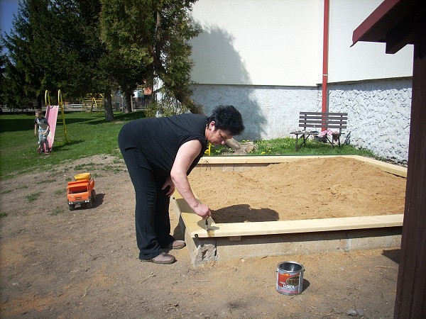 Poslední úpravy Zahrada poznání - duben 2010