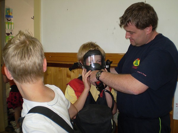 Návštěva hasičů ve škole